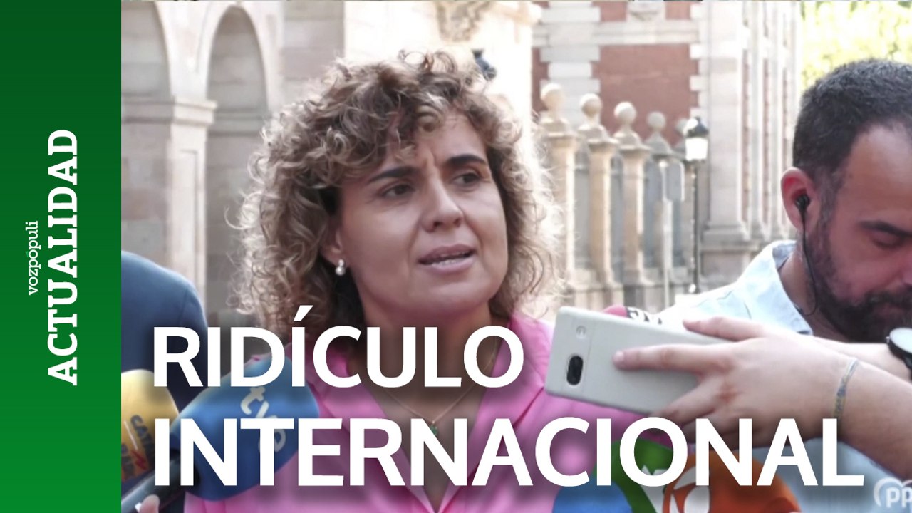 Dolors Montserrat (PP) lamenta el "ridículo internacional" tras la huida de Puigdemont