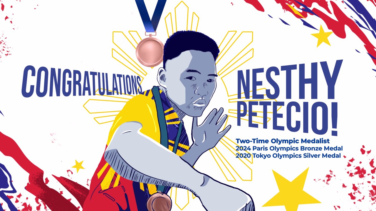 Maraming salamat, Nesthy Petecio!