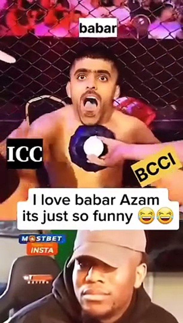 Cricketer Babar Azam funny video #funy
