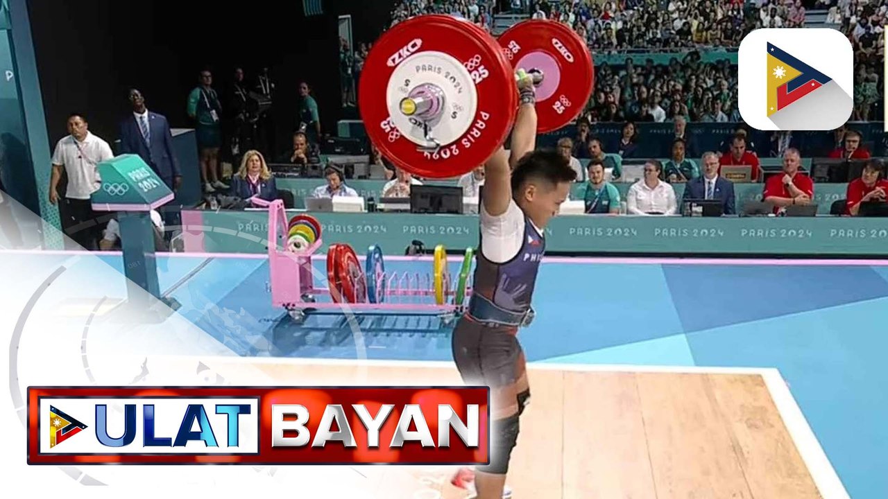 Elreen Ando, nagtapos sa ika-anim na puwesto sa #2024ParisOlympics Women's 59kg Weightlifting Division