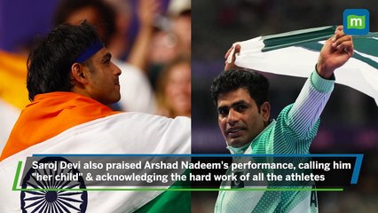 Neeraj Chopra’s mother celebrates Olympic Silver; praises Pakistan’s Arshad Nadeem for bagging Gold