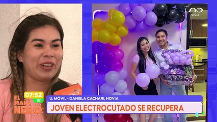 scz joven electrocutado se recupera favoralbmente y cumple aniversario con su comprometida