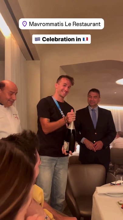 Ολυμπιακοί Αγώνες: Σαμπάνιες για Μανόλο-Τεντόγλ...