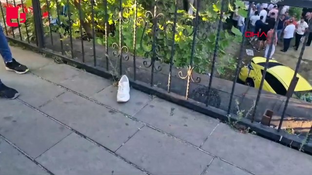 Bir kişinin öldüğü, beş kişinin yaralandığı kazanın görüntüleri ortaya çıktı