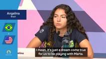 A dream come true to play with Marta - Brazil's Angelina