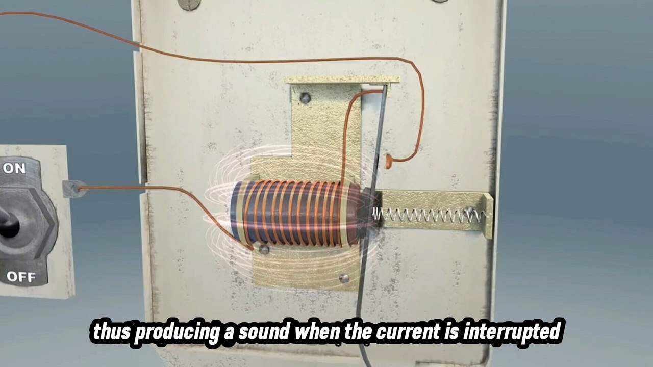 Electric Ringing Bell Working Principle Explained with 3D Animation