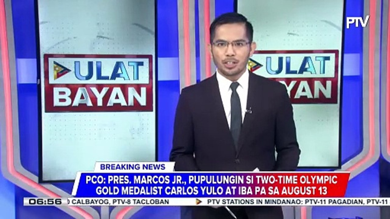 PBBM at FL Liza Marcos, iwe-welcome sa Malacañang si two-time Olympic gold medalist Carlos Yulo at iba pang atleta