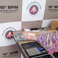 PM apreende quatro suspeitos de tráfico em Itabuna