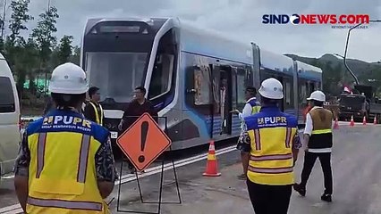 Kereta Tanpa Rel di IKN Siap Diuji Coba Mulai Besok