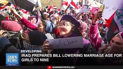 Iraq Prepares Bill Lowering Marriage Age For Girls To Nine