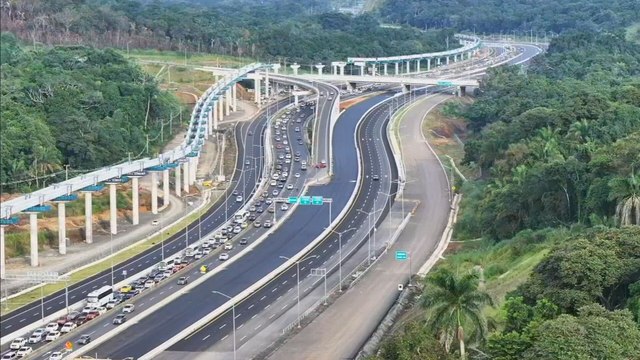 Ampliación a ocho carriles que conectan Arraiján con la capital alcanza el 97% de avance