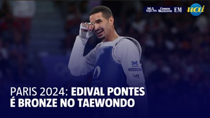 Edival Pontes conquista bronze para o Brasil no taekwondo em Paris-2024
