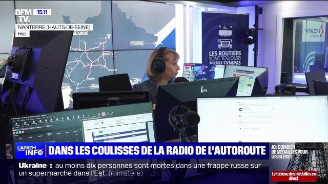 Routes des vacances: dans les coulisses de la radio Vinci Autoroutes