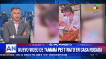 Nuevo video de Tamara Pettinato en Casa Rosada