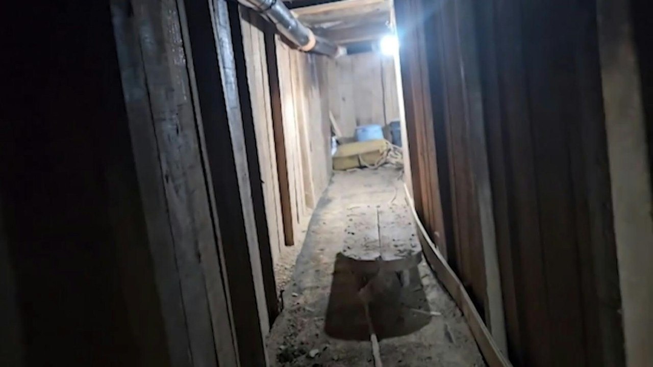 Riesentunnel vor Bank in Argentinien gefunden