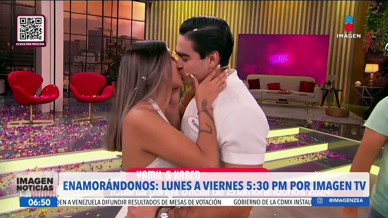 Cupido ya unió a varios amorosos con sus flecha...
