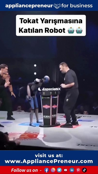 Human vs Ai Robots Power Slap - Robotics Cycle stunt -Note- Videos collected from different Instagram Pages.   Videos credit-@kesfetinkesfi@whistlesportsAppliancepreneur is Digital Content and Video Creator. We Cre