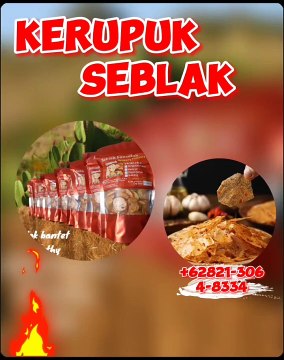 082130648334,Kerupuk seblak kriuk dengan tekstur sempurna padalarang,Kerupuk seblak khas Indonesia terbaik padalarang