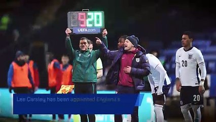 Breaking News - Lee Carsley named England's interim manager