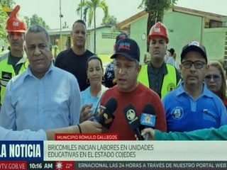 Download Video: Bricomiles inician rehabilitación de centros educativos víctimas de actos vandálicos en Cojedes