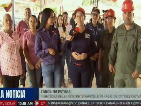 Monagas I Bricomiles ejecutan rehabilitación de unidades educativas víctimas de actos vandálicos