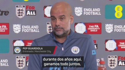Guardiola, sobre la marcha de Álvarez: "Julián quiere irse y enfrentar un nuevo desafío"