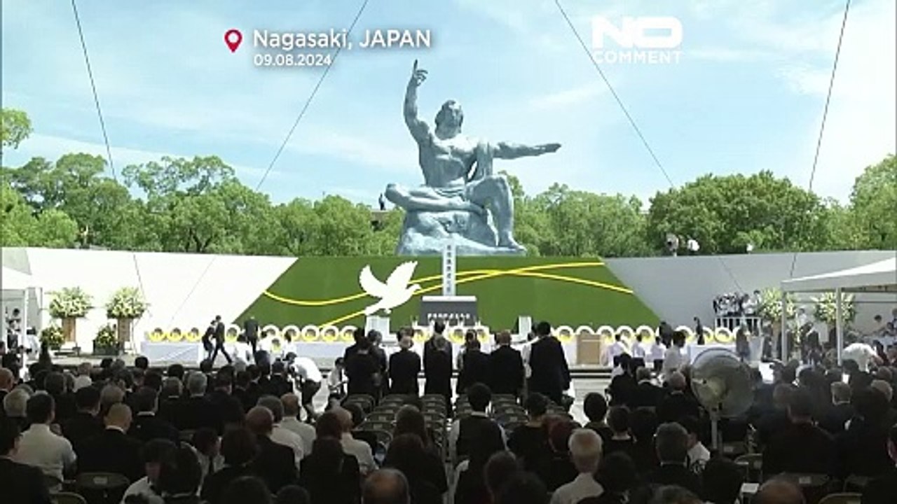 Streit um Israel bei Gedenken an Opfer der Atombombe auf Nagasaki in Japan