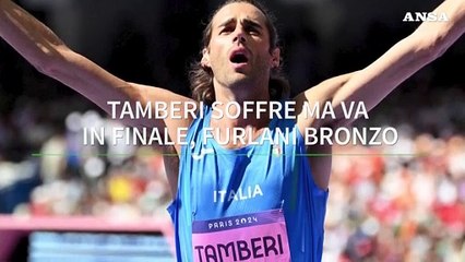 Tamberi soffre ma va in finale, Furlani bronzo