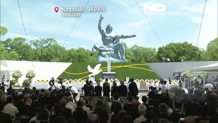 Japão assinala os 79 anos da bomba de Nagasaki