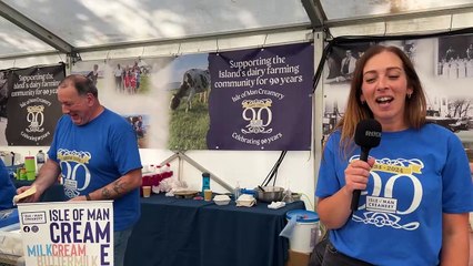 Watch an interview with Isle of Man Creamery at the Manx Agricultural Show 2024