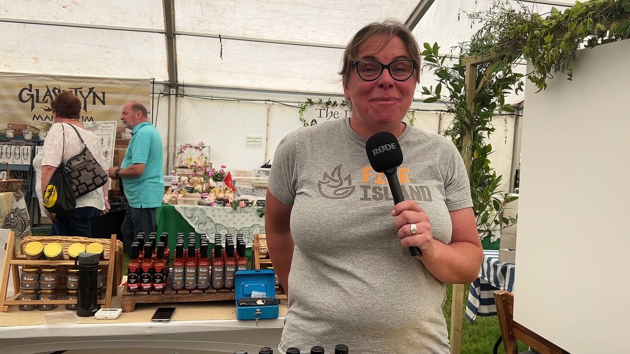 Watch an interview with Fire Island at the Manx Agricultural Show 2024