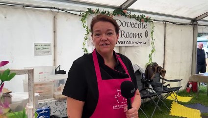 Watch an interview with Dovecote Tea Rooms at the Manx Agricultural Show 2024