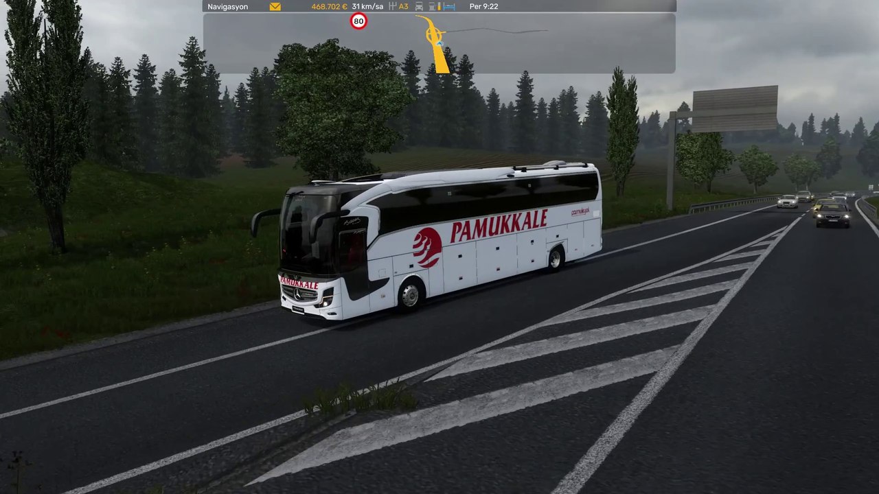 Mercedes-Benz New Travego 16 SHD - Engine Sound Could Be Better - Euro Truck Simulator 2
