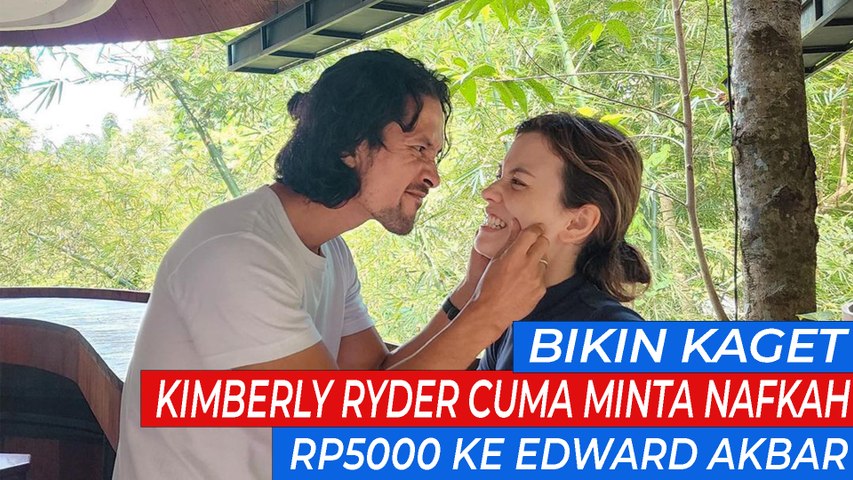 Bikin Kaget, Kimberly Ryder Cuma Minta Nafkah 5000 Rupiah ke Edward Akbar