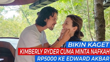 Bikin Kaget, Kimberly Ryder Cuma Minta Nafkah 5000 Rupiah ke Edward Akbar