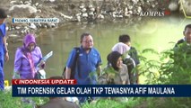 Tim Forensik PDFMI Gelar Olah TKP dan Tes Sampel Jaringan Jenazah Afif Maulana