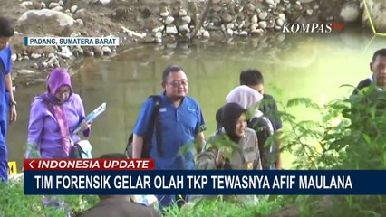 Download Video: Tim Forensik PDFMI Gelar Olah TKP dan Tes Sampel Jaringan Jenazah Afif Maulana