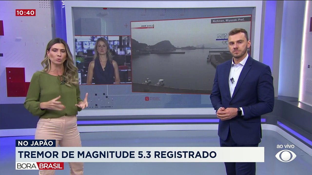 Japão registra novos tremores de terra de magnitude 5,3
