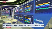 Tecnologia mostra interesse do eleitor durante o debate na Band