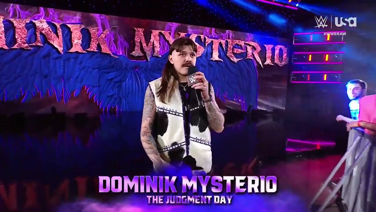 Liv Morgan & "Dirty" Dominik Mysterio Raw, July 15th 2024