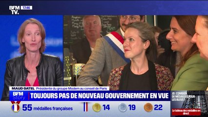 Maud Gatel, présidente du groupe Modem au Conseil de Paris: "On a des enjeux qui doivent recevoir des réponses dans les semaines qui viennent"