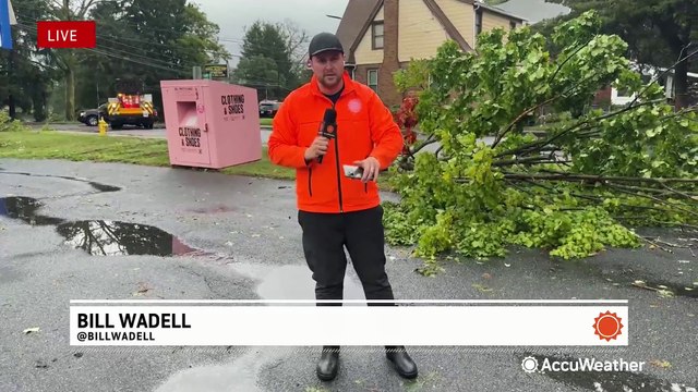 Debby dumps heavy rain and flooding into Northeast