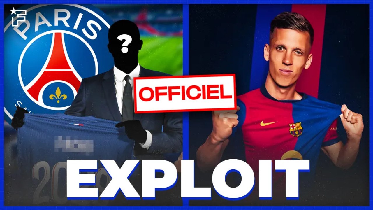 JT Foot Mercato : le PSG annonce sa troisième recrue