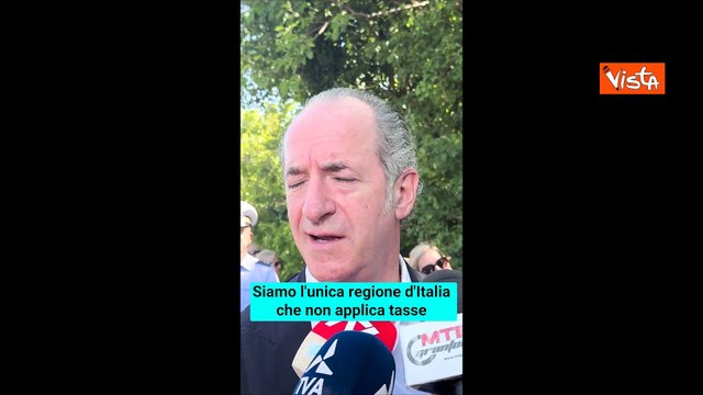 Zaia sull'Irap: Ho il cuore in pace. Siamo l'unica Regione che non applica tasse