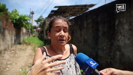 Dona de casa Luciana Bittencourt pede melhorias na passagem Bandeira Branca