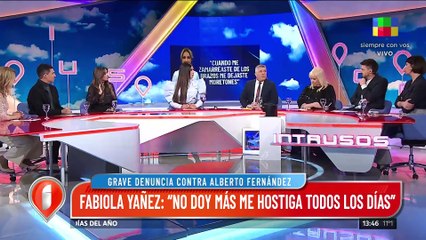 La denuncia de Fabiola Yañez a Alberto Fernández: "Esto no funciona así, todo el tiempo me golpeas"