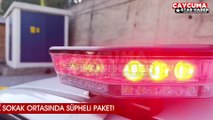 Çaycuma'da şüpheli paket polisi alarma geçirdi!