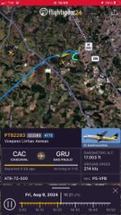 "Avião cai no interior de São Paulo"