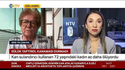 Evde sülük uygulaması az daha öldürüyordu