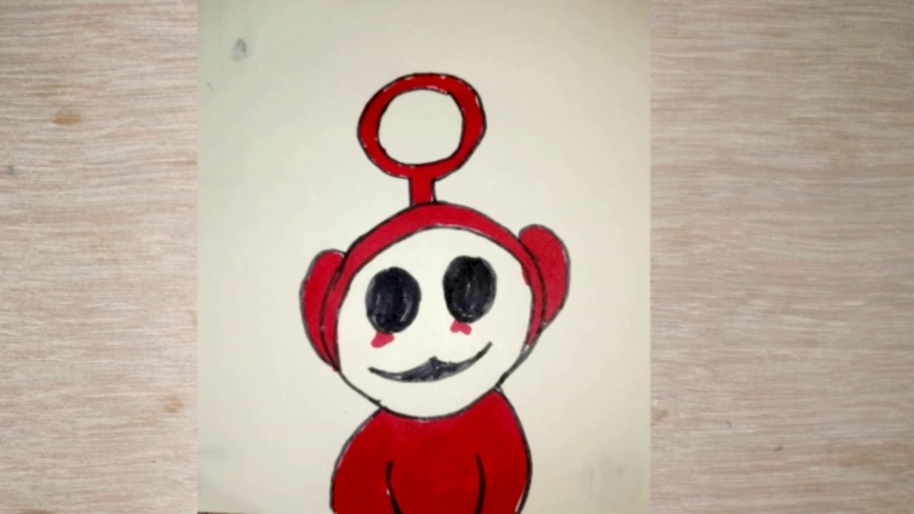 Drawing Teletubbies po